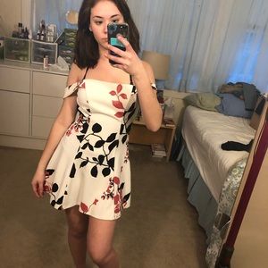 Of the shoulder dress